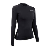 Maglia Termica POLO NORD LADY, una maglia a manica lunga traspirante. Colore nero, taglia M L. Di TUCANO URBANO.